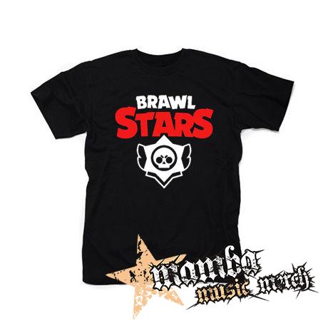 BRAWL STARS - Logo - čierne detské tričko