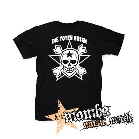 DIE TOTEN HOSEN - Logo Skull - čierne detské tričko