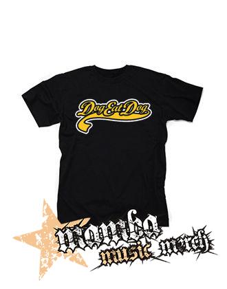 DOG EAT DOG - Logo - čierne detské tričko