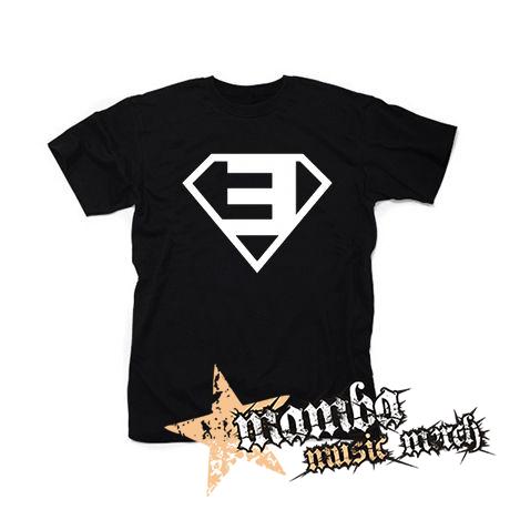 EMINEM - Superman Symbol - čierne detské tričko