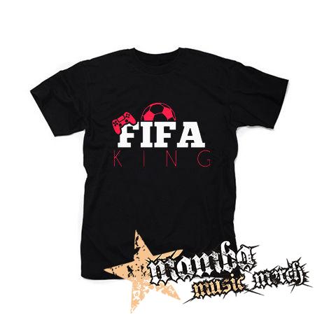 FIFA KING - čierne detské tričko