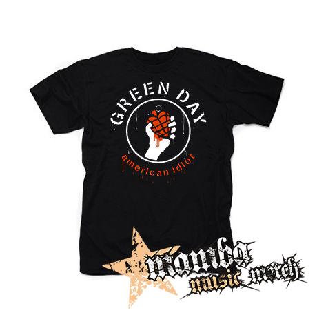 GREEN DAY - Bloody American Idiot - čierne detské tričko