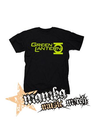 GREEN LANTERN - Logo - čierne detské tričko