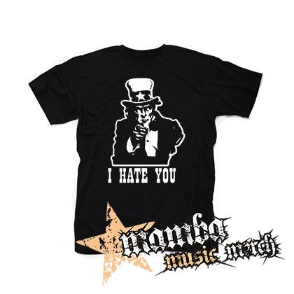 I HATE YOU - čierne detské tričko