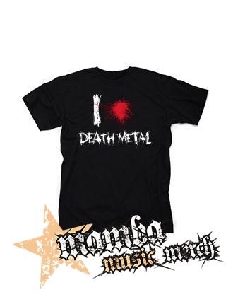 I LOVE DEATH METAL - čierne detské tričko