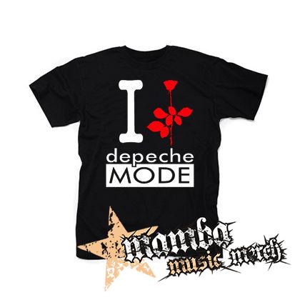 I LOVE DEPECHE MODE - čierne detské tričko