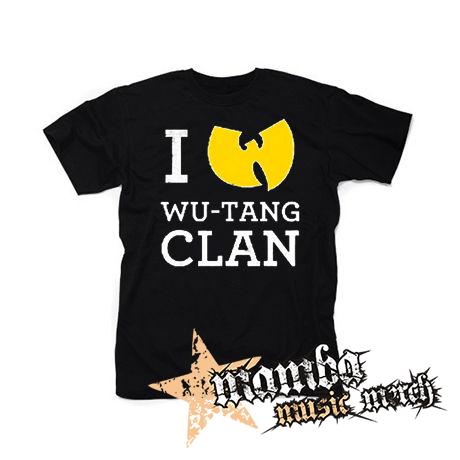 I LOVE WU TANG - čierne detské tričko
