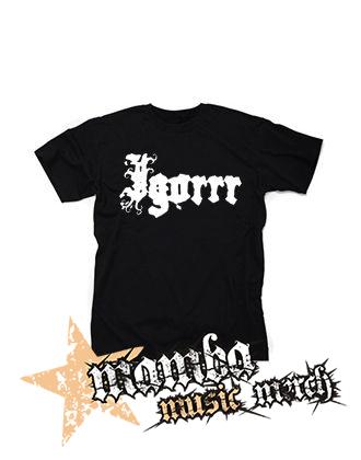 IGORRR - Logo - čierne detské tričko