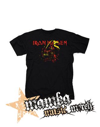 IRON MAIDEN - Red Yellow Senjutsu Samurai - čierne detské tričko