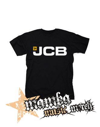JCB - Logo - čierne detské tričko
