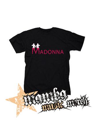 MADONNA - Logo Color - čierne detské tričko
