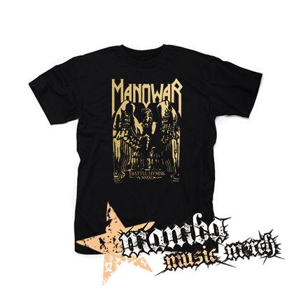 MANOWAR - Battle Hymns Gold - čierne detské tričko