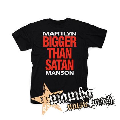 MARILYN MANSON - Bigger Than Satan - čierne detské tričko