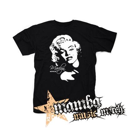 MARILYN MONROE - Portrait - čierne detské tričko