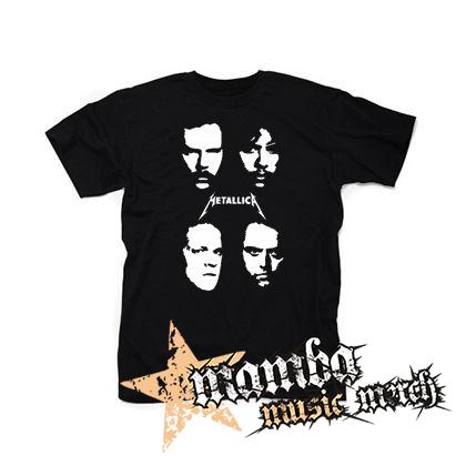 METALLICA - Band Portrait Black Album - čierne detské tričko
