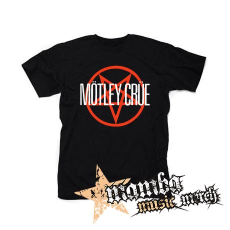 MOTLEY CRUE - Logo Pentagram - čierne detské tričko