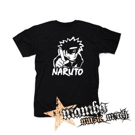 NARUTO - MANGA - čierne detské tričko