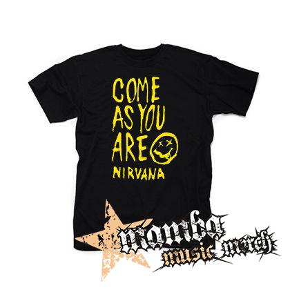 NIRVANA - Come As You Are - čierne detské tričko