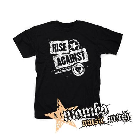 RISE AGAINST - Patched Up - čierne detské tričko
