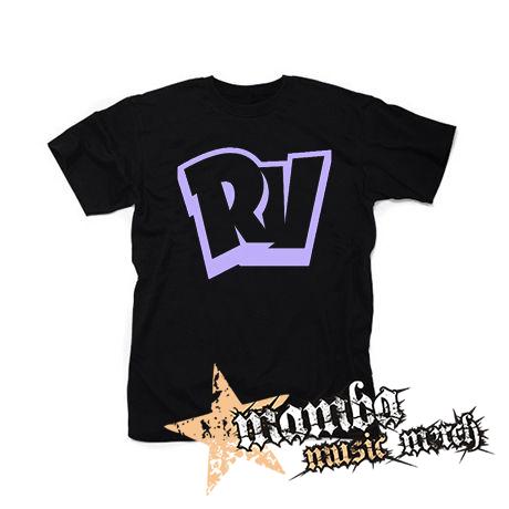 RUMBLEVERSE - Logo CREST - čierne detské tričko