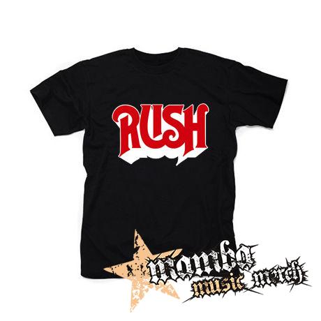 RUSH - Logo Red - čierne detské tričko