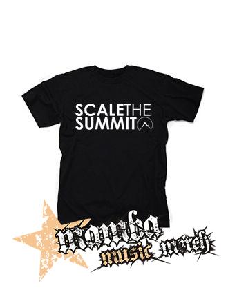 Scale_The_Summit_Logo - čierne detské tričko