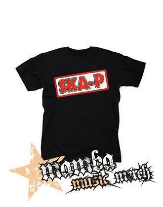 SKA-P - Red Logo - čierne detské tričko