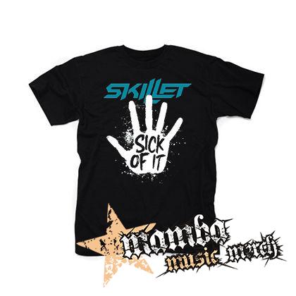 SKILLET - Sick Of It - čierne detské tričko