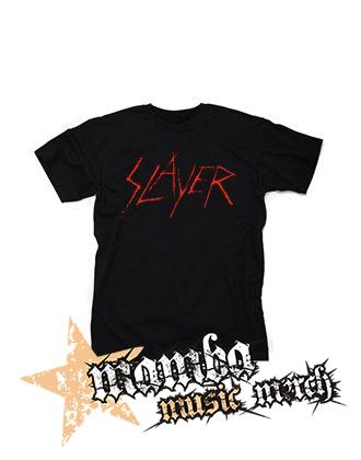 SLAYER - Red Logo Vintage - čierne detské tričko