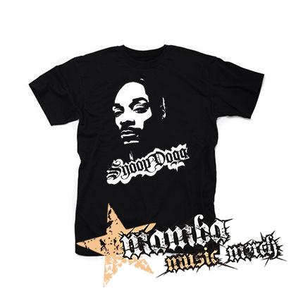 SNOOP DOGG - Logo & Portrait - čierne detské tričko
