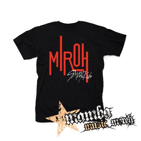 STRAY KIDS - Logo MIROH - čierne detské tričko