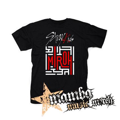 STRAY KIDS - MIROH Cover Album - čierne detské tričko