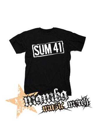 SUM 41 - Logo - čierne detské tričko