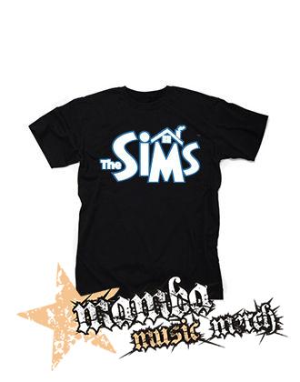 THE SIMS - Logo - čierne detské tričko