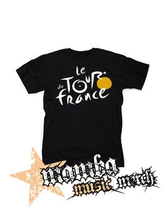 TOUR DE FRANCE - čierne detské tričko