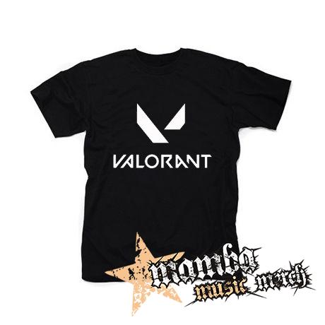 VALORANT - Logo - čierne detské tričko