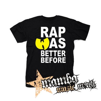 WU TANG CLAN - Rap Was Better Before - čierne detské tričko