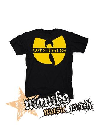 WU TANG CLAN - Yellow Logo - čierne detské tričko