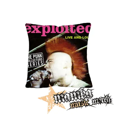 EXPLOITED - Live And Loud - vankúš