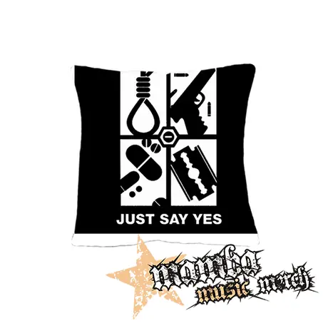 EXPRESS YOURSELF JUST SAY YES - vankúš