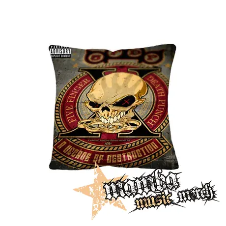 FIVE FINGER DEATH PUNCH - A Decade Of Destruction - vankúš