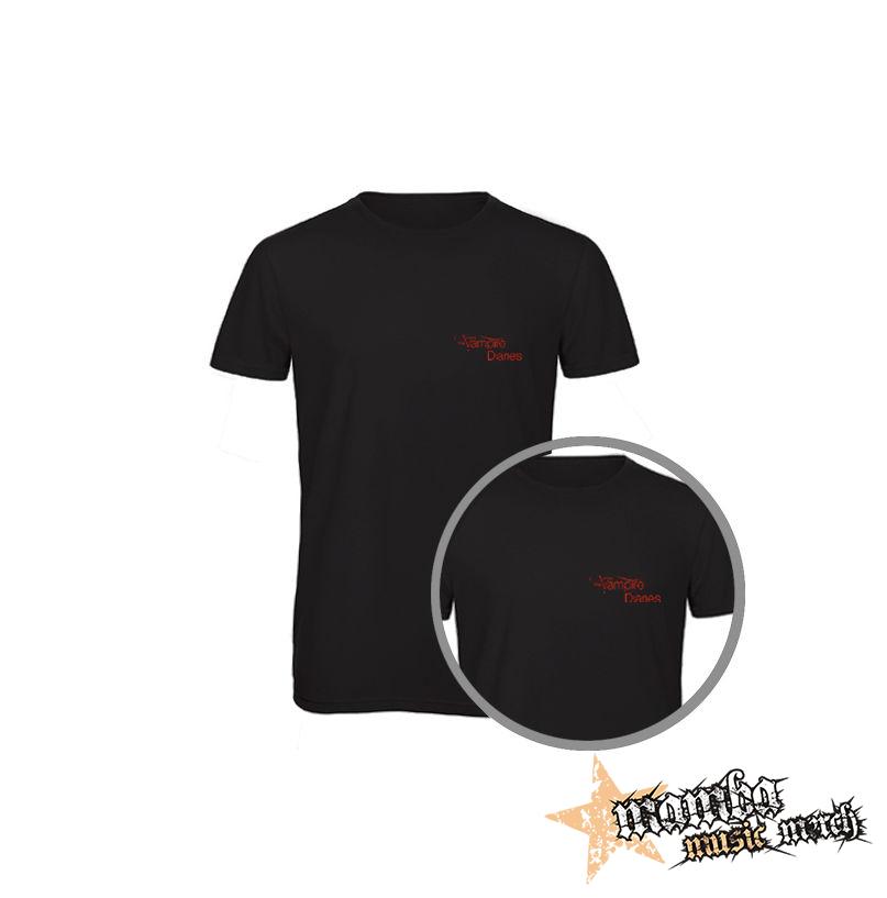 VAMPIRE DIARIES - Red Logo - čierne detské tričko