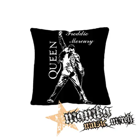 FREDDIE MERCURY - Logo & Portrait - vankúš