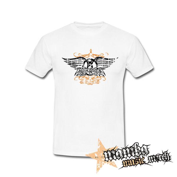 AEROSMITH - biele pánske tričko