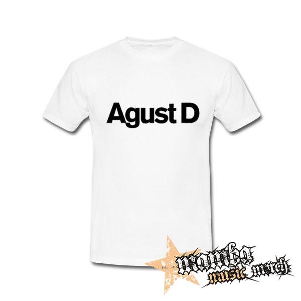 AGUST D - Logo - biele pánske tričko