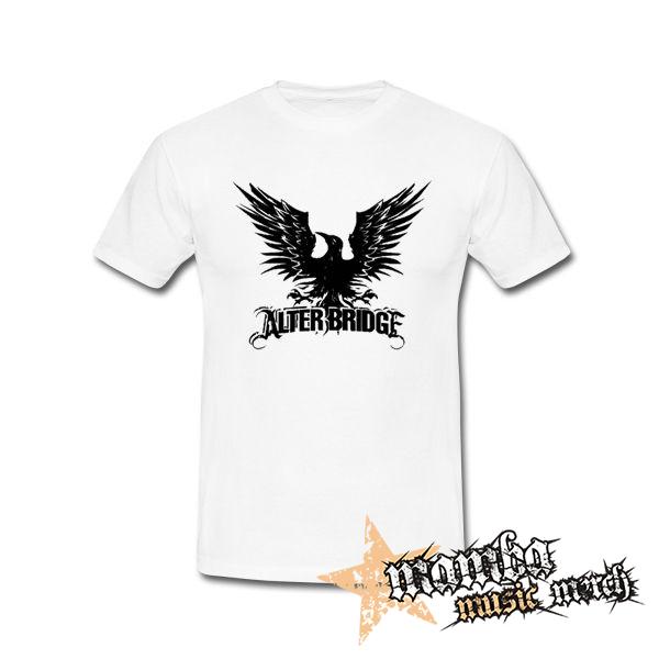 ALTER BRIDGE - Logo - biele pánske tričko