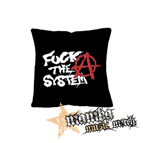 FUCK THE SYSTEM - vankúš