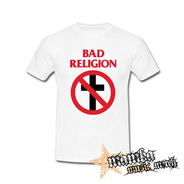 BAD RELIGION - Logo - biele pánske tričko