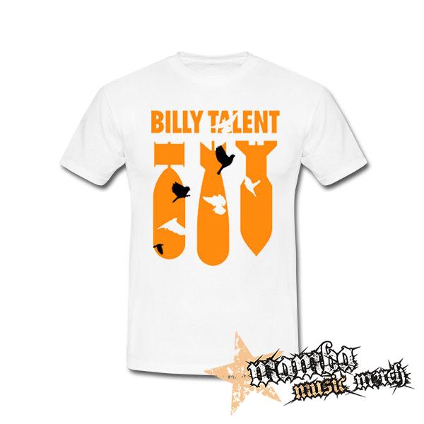 BILLY TALENT - Bombs Orange - biele pánske tričko