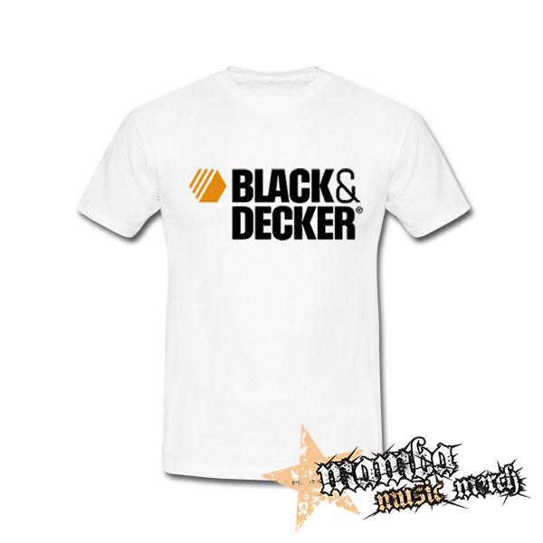 BLACK & DECKER - Logo - biele pánske tričko